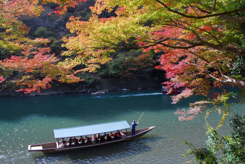 紅葉の京都・嵐山