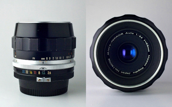 ニコン Micro Nikkor-P Auto 55mm f3.5 Ai改